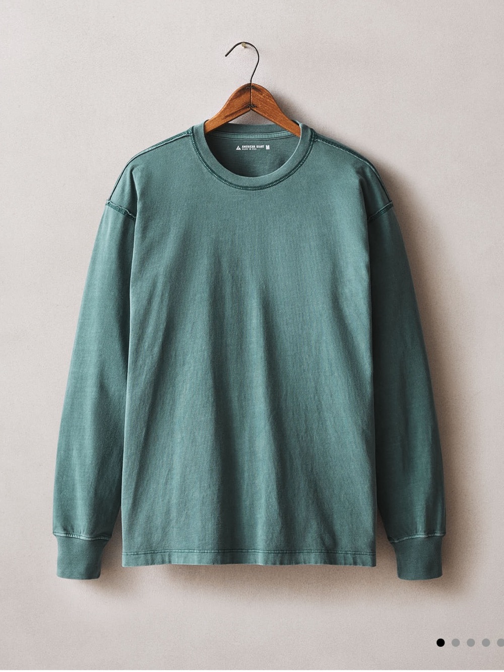 American Giant Midweight Long Sleeve Tee